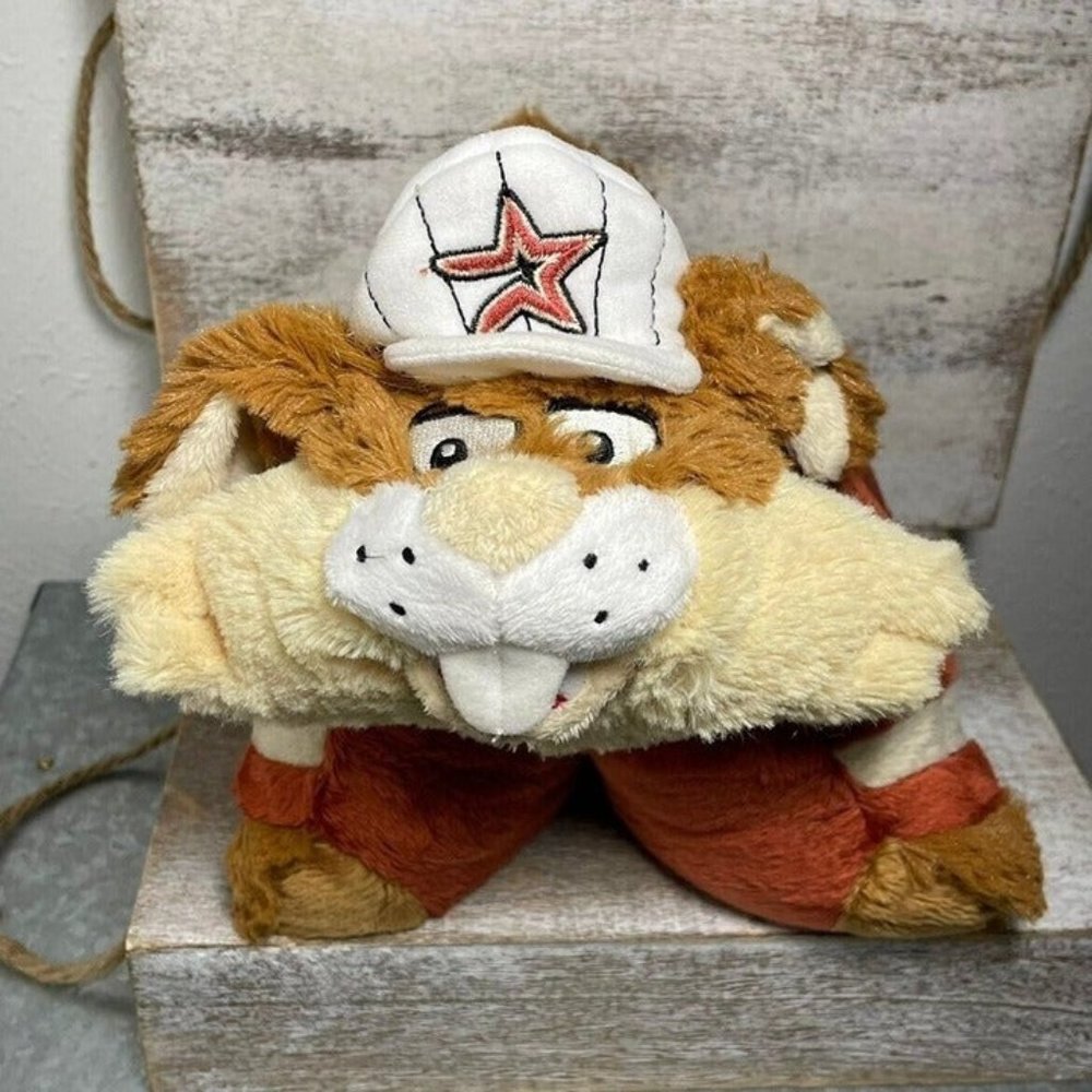 Houston Astros Junction Jack Pillow Pet Stuffed Plush
